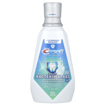 Crest, Multi-Pflege Aufhellende Mundspülung, Atem-Bakterien-Blast, Eiskühle Minze, 32 fl oz (946 ml)