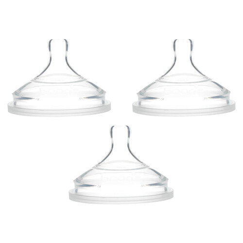 Boon, Nursh, Silicon Nipples, Medium, 3 Months+, 3 Nipples 2