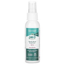 pH-D Feminine Health, Borsäure, Body Fresh Spray, Rose Vanille, 3 fl oz (88,72 ml)