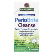 Nature's Answer, PerioBrite Cleanse, Wasser-Zahnseide-Konzentrat, Cool Mint, 4 fl oz (120 ml)