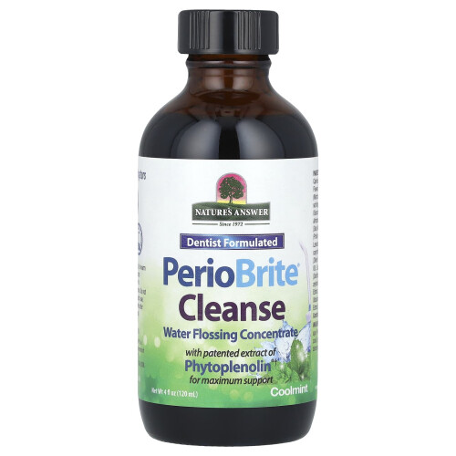 Nature's Answer PerioCleanse Collutorio e Concentrato | Menta Fresca | Senza Fluoruro e Alcool 2