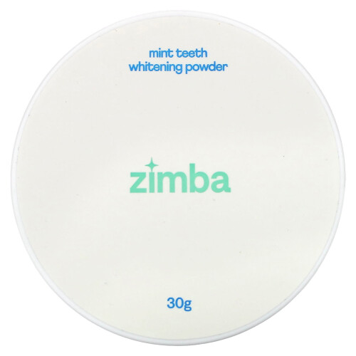 Zimba, Mint Zahnaufhellungspulver, 30 g 1