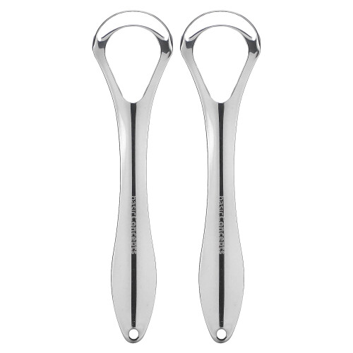 basicConcepts, Stainless Steel Tongue Scrapers , 2 Pack 2