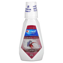 Crest, 3D White, Multi-Pflege Aufhellende Mundspülung, Glamouröses Weiß, Arktische Minze, 16 fl oz (473 ml)