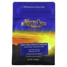 Mt. Whitney Coffee Roasters, Costa Rica Estate Tarrazu, Café en Grains Entiers, Torréfaction Moyenne, 12 oz (340 g)