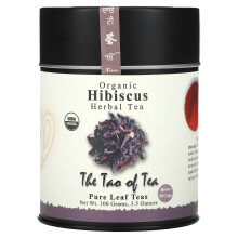 The Tao of Tea, Tisane d'Hibiscus Biologique, Sans Caféine, 3,5 oz (100 g)