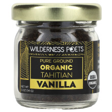 Wilderness Poets, Bio-Tahiti-Vanille, 0,5 Unzen (14 g)