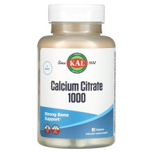 KAL, Calciumcitrat 1000, 1.000 mg, 90 Tabletten (333 mg pro Tablette)