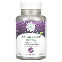 Natural Balance, Colon Clenz Ultra, Mélange de Plantes Nettoyantes, 120 Gélules Végétales