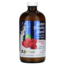 LifeTime Vitamins, Mélange Ostéo Densité, Crème Framboise, 16 fl oz (473 ml)