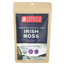 Ocean's Balance, Bio-Ganzblatt Irisch Moos, 1 Unze (28 g)