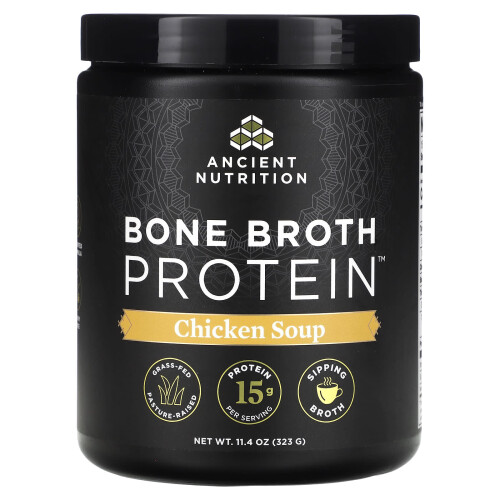 Ancient Nutrition, Knochenbrühe Protein, Hühnersuppe, 11,4 oz (323 g)