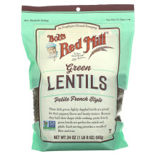 Bob's Red Mill, Grüne Linsen, Petite Französische Art, 1 lb 8 oz (680 g)