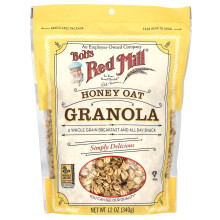 Bob's Red Mill, Granola, Honig-Hafer, 12 oz (340 g)