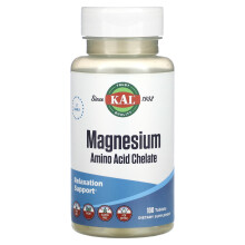 KAL, Magnesium Aminosäure-Chelat, 100 Tabletten