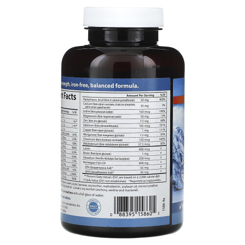 Carlson, Multi + Omega-3, 120 Weichkapseln 2