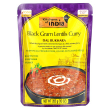 Kitchens of India, Dal Bukhara, Schwarze Linsen Curry, Mild, 10 oz (285 g)