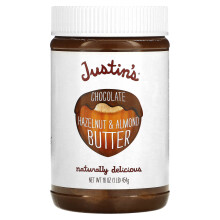 Justin's Nut Butter, Schokoladen-Haselnuss- & Mandelbutter, 16 oz (454 g)