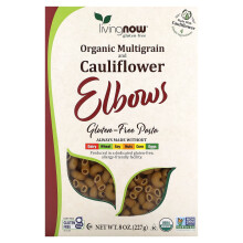 NOW Foods, Organische Mehrkorn- und Blumenkohl-Elbows, Glutenfrei, 8 oz (227 g)