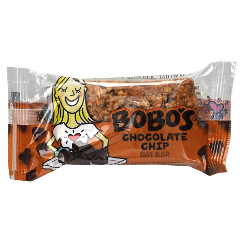 Bobo's Oat Bars, Chocolate Chip Oat Bars, 12 Bars, 3 oz (85 g) Each 1