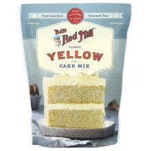 Bob's Red Mill, Klassische Gelbe Kuchenmischung, 15,5 oz (440 g)