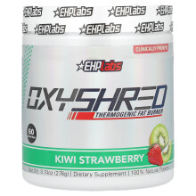 EHPlabs, OxyShred, Thermogener Fettverbrenner, Kiwi-Erdbeere, 9,74 oz (276 g)