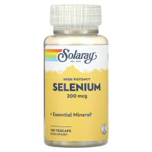 Solaray, Hochdosiertes Selen, 200 mcg, 100 VegCaps