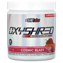 EHPlabs, OxyShred, Thermogener Fettverbrenner, Cosmic Blast, Erdbeere, 10,16 oz (288 g)