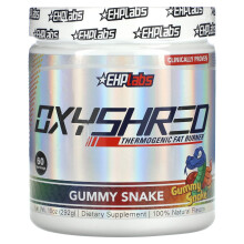 EHPlabs, OxyShred, Thermogener Fettverbrenner, Gummy Snake, 10 oz (292 g)