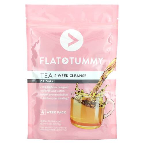 Flat Tummy, Thé, Cure de 4 Semaines, Original, 2,01 oz (57 g)
