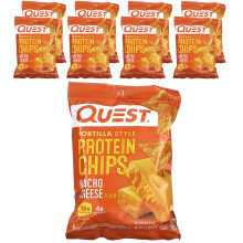 Quest Nutrition, Chips Protéinées Style Tortilla, Fromage Nacho, 8 Sachets, 1,1 oz (32 g) Chacun