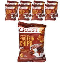 Quest Nutrition, Original Style Protein Chips, BBQ, 8 Beutel, je 1,1 Unzen (32 g)