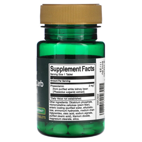 Swanson, Ultimate Carb Control C-120X, 90 Tablets 1