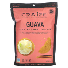 Craize, Gerösteter Mais-Cracker, Guave, 4 oz (113 g)