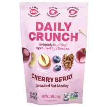 Daily Crunch, Gekeimte Nussmischung, Cherry Berry, 5 oz (141 g)