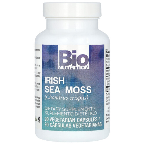 Bio Nutrition, Mousse d'Irlande, 90 Gélules Végétariennes 2
