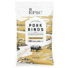 Epic Bar, Handwerklich Hergestellte Schweineschwarten, BBQ-Gewürz, 2,5 Unzen (70 g)
