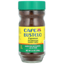 Café Bustelo, Espresso, Café Instantané Décaféiné, 3,5 oz (100 g)