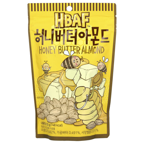 HBAF, Honing Boter Amandel, 4,23 oz (120 g)