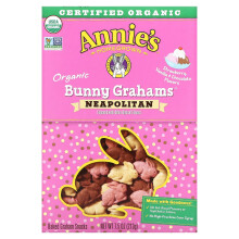 Annie's Homegrown, Bio-Gebackene Bunny Graham Snacks, Neapolitan, 7,5 Unzen (213 g)