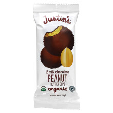 Justin's Nut Butter, Organic Milk Chocolate Peanut Butter Cups, 2 Cups, 1.4 oz (40 g)