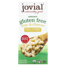 Jovial, Bio Glutenfrei, Makkaroni & Käse, Weißer Cheddar, 6 Unzen (170 g)