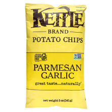 Kettle Foods, Kartoffelchips, Parmesan-Knoblauch, 5 Unzen (141 g)