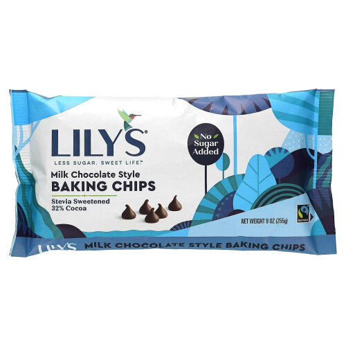 Lily's Sweets, Backstückchen, Milchschokoladen-Art, 9 Unzen (255 g)