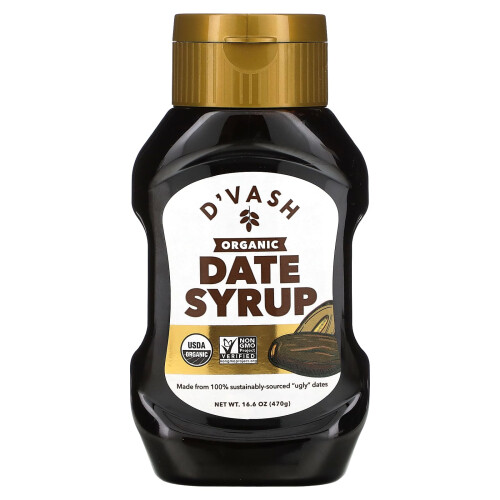 D'vash Organics, Bio-Dattelsirup, 16,6 oz (470 g)