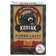 Kodiak Cakes, Power Cakes, Pfannkuchen- & Waffelmischung, Zimt-Hafer, 20 oz (567 g)