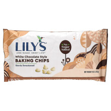 Lily's Sweets, Backstückchen, Weiße Schokoladen-Art, 9 Unzen (255 g)