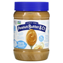 Peanut Butter & Co., Tartinade de Beurre de Cacahuète, White Chocolate Wonderful, 16 oz (454 g)