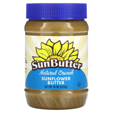 SunButter, Croquant Naturel, Beurre de Tournesol, 16 oz (454 g)