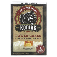 Kodiak Cakes, Power Cakes, Pfannkuchen- & Waffelmischung, Buttermilch, 20 oz (567 g)
